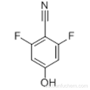 2,6-difluoro-4-hidroxibenzonitrilo CAS 123843-57-2